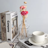 Hydrangea Flower Rattan Sticks, Reed Diffuser Stick, DIY Ornaments, Home Decor, Wireless Fragrances, Pink, New, 10pcs 