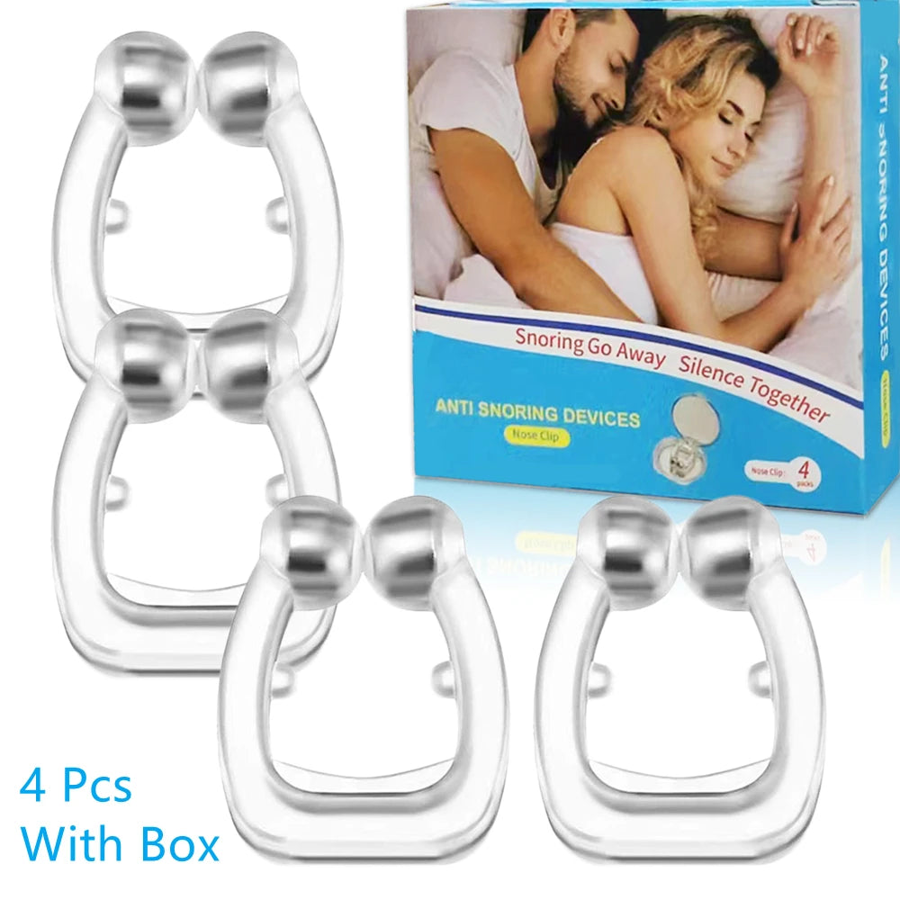 Hot Anti Snoring Corrector Snoring Prevention Device Elimination Men Women Anti-Snoring Device Snoring Nose Clip Quiet Sleep At Night 