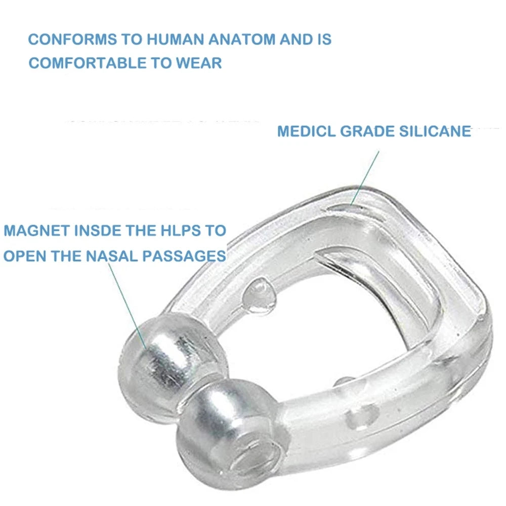 Hot Anti Snoring Corrector Snoring Prevention Device Elimination Men Women Anti-Snoring Device Snoring Nose Clip Quiet Sleep At Night 
