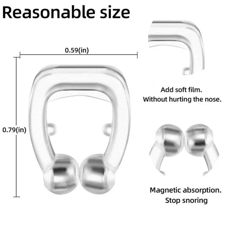 Hot Anti Snoring Corrector Snoring Prevention Device Elimination Men Women Anti-Snoring Device Snoring Nose Clip Quiet Sleep At Night 