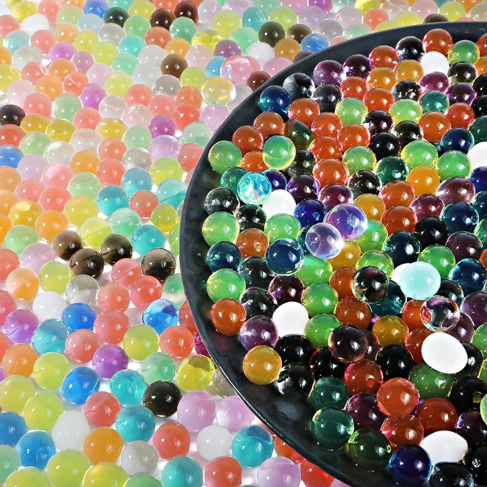 Hydrogel crystal beads para crianças, água crescendo bola, decoração de festa em casa, casamento, 500 peças de um saco