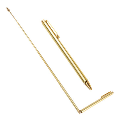 2PCS Dowsing Rods, Retractable Divining Rods, Portable Pen Shape L Rods, for Tools, Divining Water Etc.