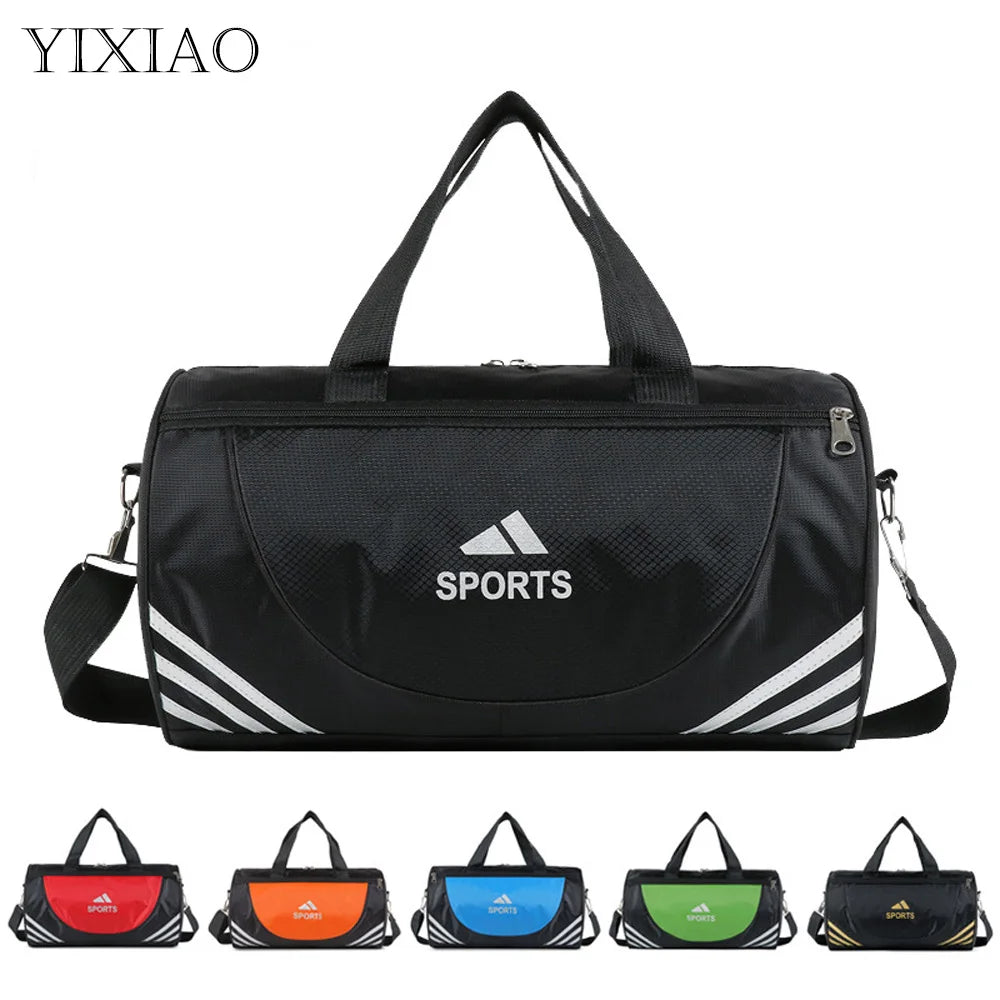 Impermeável Nylon Gym Bags para Homens e Mulheres, Bolsa de Treinamento, Crossbody Sport Bags, Yoga ao ar livre, Fitness, Viagem, Armazenamento