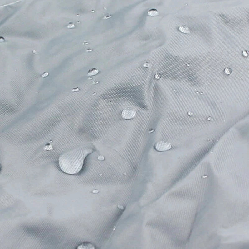 Impermeável Rain Cover para Mesa e Cadeira, Oxford Cloth, Silver, Garden Patio, Móveis Dust Cover, Mesa e Sofá, 68 Tamanhos