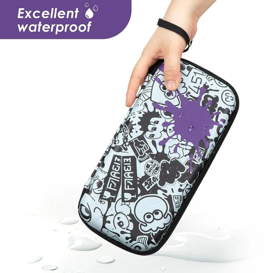 Impermeável protetora bolsa de armazenamento, Maleta, Compatível com Nintendo Switch - OLED Modelo, Leve