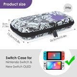Impermeável protetora bolsa de armazenamento, Maleta, Compatível com Nintendo Switch - OLED Modelo, Leve