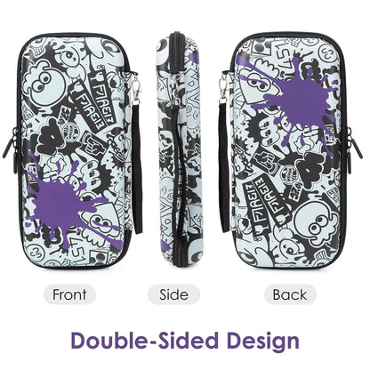 Waterproof Protective Storage Bag, Carrying Case, Compatible with Nintendo Switch - OLED Model, Lightweight 