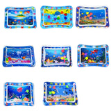 Colchoneta inflable boca abajo Infinno, juguetes premium para bebés, colchoneta de juego acuático para bebés y niños pequeños 