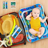 Colchoneta inflable boca abajo Infinno, juguetes premium para bebés, colchoneta de juego acuático para bebés y niños pequeños 