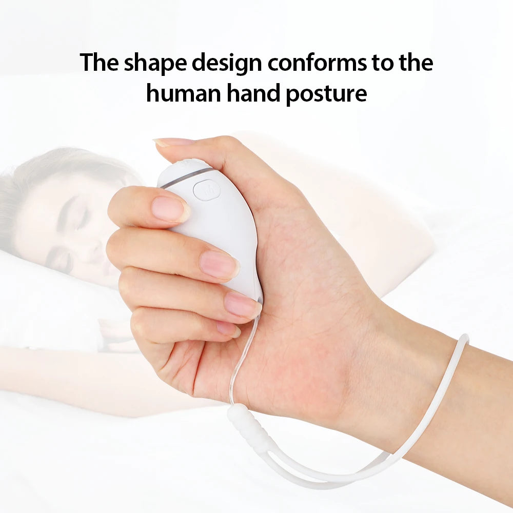 Intelligent Microcurrent Sleep Aid Instrument, Hand Holding Hypnosis Instrument, Massager and Relax Pressure Relief Device