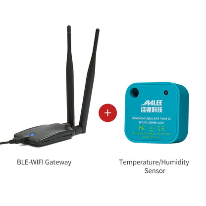 Jaalee-gateway wifi, temperatura/umidade/umidade/ponto de orvalho/vpd termômetro/higrômetro monitor, geladeira, freezer, alarme