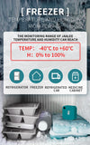 Jaalee WiFi Gateway Temperature/Humidity/Humidity/Dew Point/VPD Thermometer/Hygrometer Monitor Refrigerator Freezer Alarm 