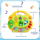 Kids Piano Keyboard Game Animal Sounds Flashing Light Music Baby Instrument Educational Toys Gifts for Children 