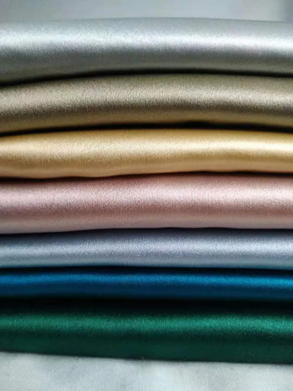 JuwenSilk - Funda de almohada sedosa con tinte, seda morera natural, funda de almohada estándar, tamaño Queen K 