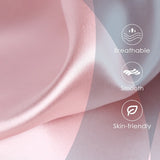 JuwenSilk-Silky Pillowcase Stain, Natural Mulberry Silk, Standard Pillowcase, Queen K 