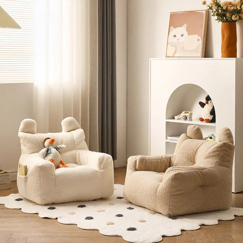 K-STAR - Bonito sofá perezoso para hombres y mujeres, miniasiento informal para niños, ideal para leer, para bebés y niños, envío directo 2024 