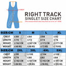Kennel Club CB13 Men's Zipper Back Singlets Sexyman Bandit One Piece Sleeveless Gym Sports Fitness Clothing 