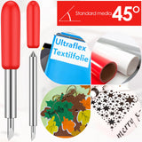 Lâminas de substituição para Roland Cricut, faca cortador, lâmina para ferramentas elétricas, corte plotter, 30 graus, 45 graus, 60 graus