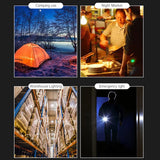 Rechargeable Hanging LED Bulb Outdoor Camping Lamp, Powerful Home Emergency Light, 7W, 9W, 12W, 15W 
