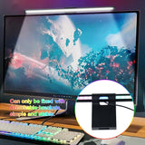 Lâmpada de mesa led rgb regulável, computador de escritório, lâmpadas de mesa para estudo, tela de leitura, monitor, barra de luz suspensa