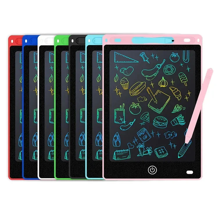 LCD Writing Tablet for Kids, Graffiti Sketchpad Toys, Handwriting Blackboard, Magic Drawing Board, Gift, 10", 12" 