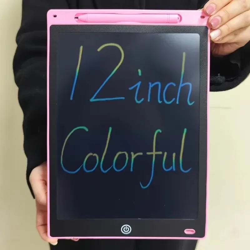 LCD Writing Tablet for Kids, Graffiti Sketchpad Toys, Handwriting Blackboard, Magic Drawing Board, Gift, 10", 12" 