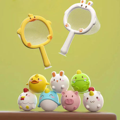 LED Light Up Brinquedos para crianças Brinquedo de banho de animais fofos Flutuador de borracha macia Pato luminoso de indução para natação Presentes engraçados