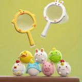 LED Light Up Brinquedos para crianças Brinquedo de banho de animais fofos Flutuador de borracha macia Pato luminoso de indução para natação Presentes engraçados