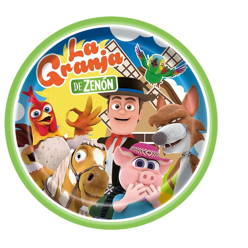 La Granja Zenon Farm Birthday Party Decoration, Paper Plates, Cup, Napkin, Tablecloth, Balloon, Hanging Swirls, Banner, Birthday 