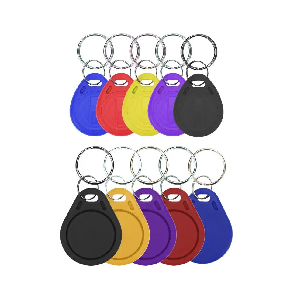125KHz 13.56MHz RFID Copier Duplicator Reader Writer USB NFC Programmer Smart 10 Frequency Key Fob Card Reader UID Decoder 
