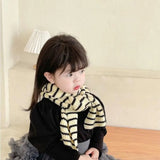Minimalist Scarf Boys and Girls, Baby Neck, Warm, Thick, Knitted, Scarves, Collar, Wraps, Scarf, Autumn, Winter 