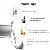 LMETJMA 1 4 5 6 7 8 9 10 oz Stainless Steel Hip Flask with Pocket Funnel Hip Flask Alcohol Whiskey Screw Cap KC0139 