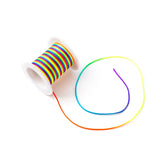 LOFCA-Colorful Nylon Cord for Baby Teething Ring, Pacifier Clip, DIY Accessories, Necklace, Pendant, Jewelry Making 