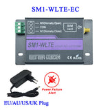 LTE 4G GSM Remote Power Switch 1 CH GSM Relay Controller SM1-WLTE Call SMS APP Control Motor Lock Gate Opener 