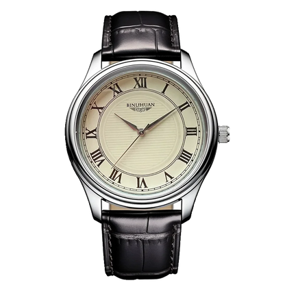 Luxo novo relógio masculino à prova dwaterproof água relógio automático tendência negócios simples bonito relógio de quartzo