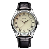 Luxo novo relógio masculino à prova dwaterproof água relógio automático tendência negócios simples bonito relógio de quartzo