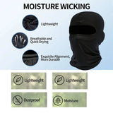 Máscara de esqui para homens máscara facial completa balaclava preto máscaras de esqui cobrindo pescoço gaiter capa protetora de cabeça para motocicletas das mulheres dos homens