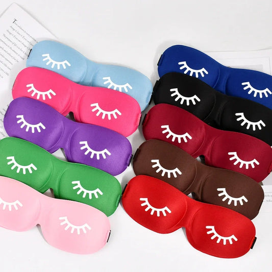 Antifaz 3D para dormir, ideal para el hogar, para la belleza de pestañas, para viajes y actividades al aire libre, para el descanso ocular, para relajarse y para el cuidado de la salud. 
