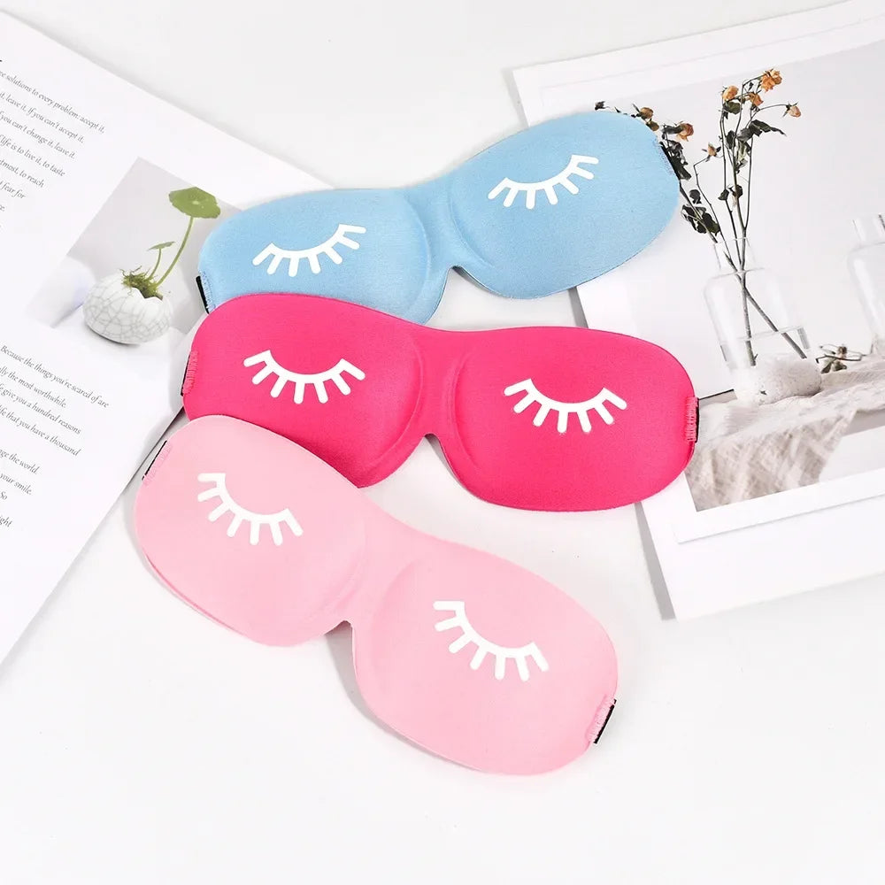 3D Sleep Eye Mask for Home, Eyelash Beauty, Eyeshade Aid, Travel &amp; Outdoor, Eyes Rest, Relax Eyecover, Health Care 