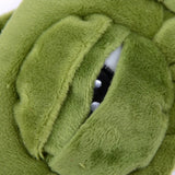 Máscara de sono do sapo triste 3D para homens e mulheres, sombra natural para dormir, olho de sombra, venda portátil macia, tapa-olho de viagem