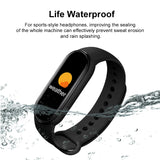 M6 Smart Watch Fitness Tracker Men Women Sports Bracelet Heart Rate Blood Pressure Monitor Waterproof Multifunction Watches 