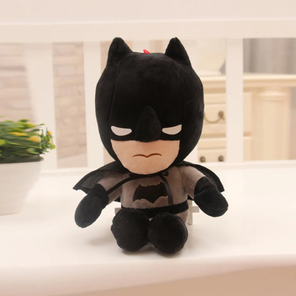 Marvel Avengers Brinquedos de pelúcia infantil, bonecas do Homem-Aranha, herói de pelúcia macia, Capitão América, Homem de Ferro, presentes de Natal 27-32cm