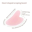 Face and Neck Massager Resin Roller Double Massage Unblock and Relax Non-Pink Crystal Jade Beauty Scraping 