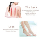 Face and Neck Massager Resin Roller Double Massage Unblock and Relax Non-Pink Crystal Jade Beauty Scraping 