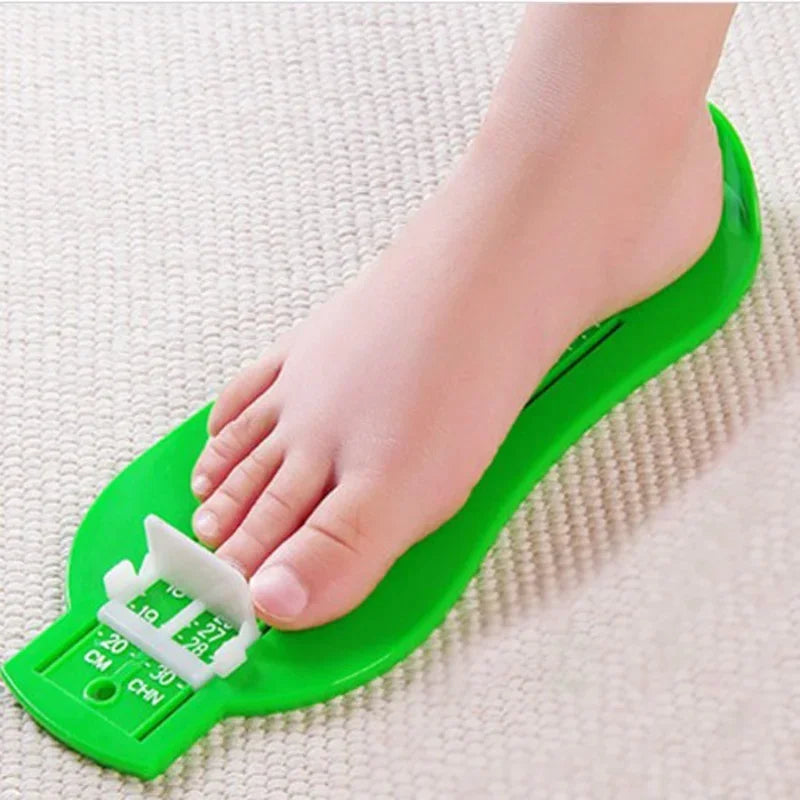 Medidor de pies para niños, regla para medir el tamaño de zapatos, calzado para bebés y niños pequeños, calibre para niños pequeños 