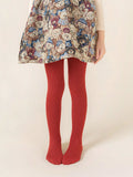 Meia-calça de algodão com bowknot para crianças, calças justas para bebês, colante de malha para crianças, primavera outono e inverno, 0 a 12 anos