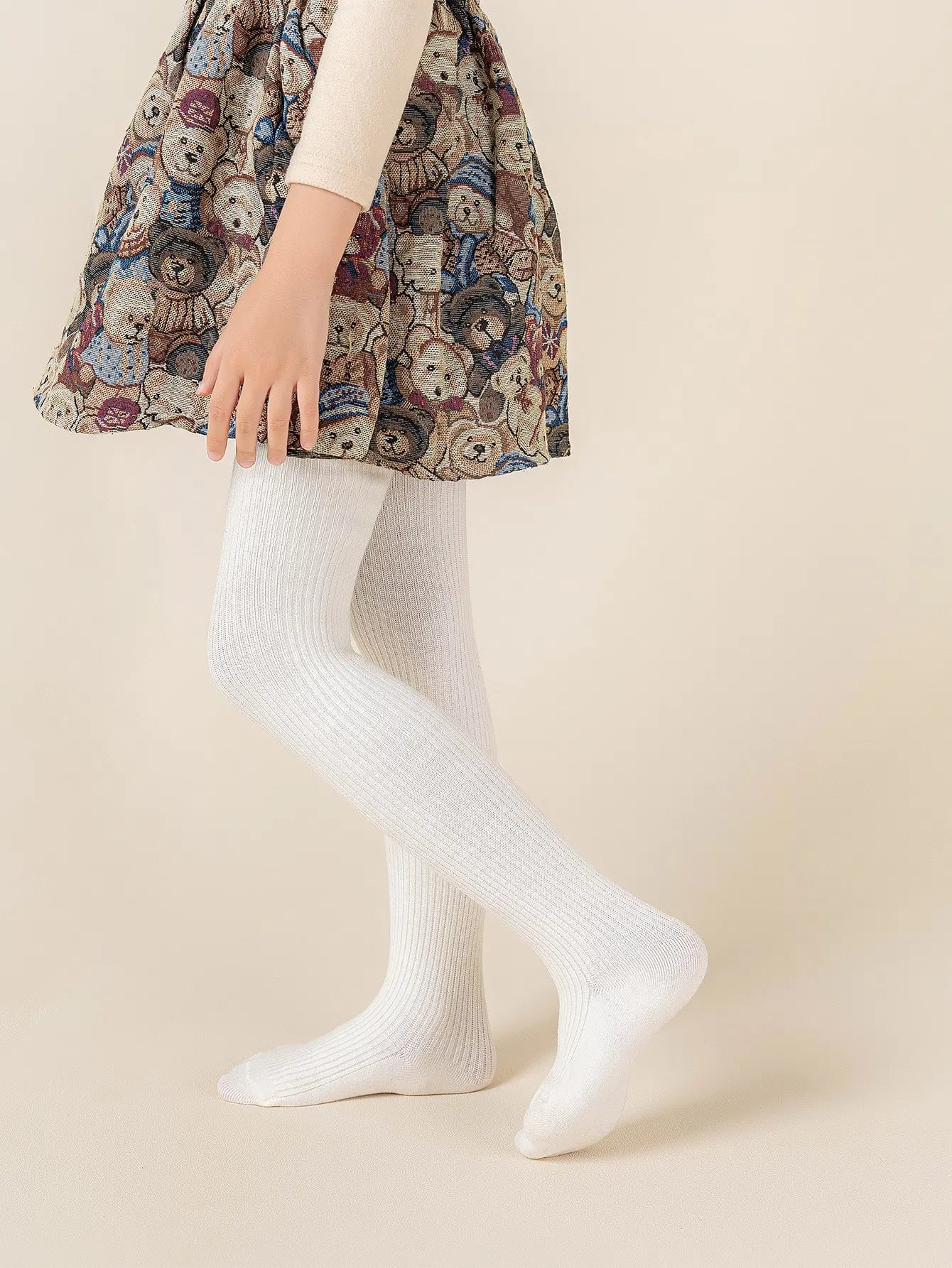 Meia-calça de algodão com bowknot para crianças, calças justas para bebês, colante de malha para crianças, primavera outono e inverno, 0 a 12 anos