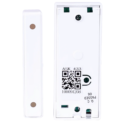 Meian-Door and Window Magnetic Sensor, 433Mhz or 868Mhz Frequency Detector, Alarm System, Works with Focus, MD-210R 