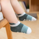 5 Pairs Breathable Cotton Kids Socks Baby Casual Socks Anti-slip Boys Girls Socks 
