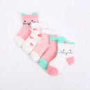 5 Pairs/Lot Newborn Soft Cotton Knitted Socks Baby Short Socks 0-24 Months 
